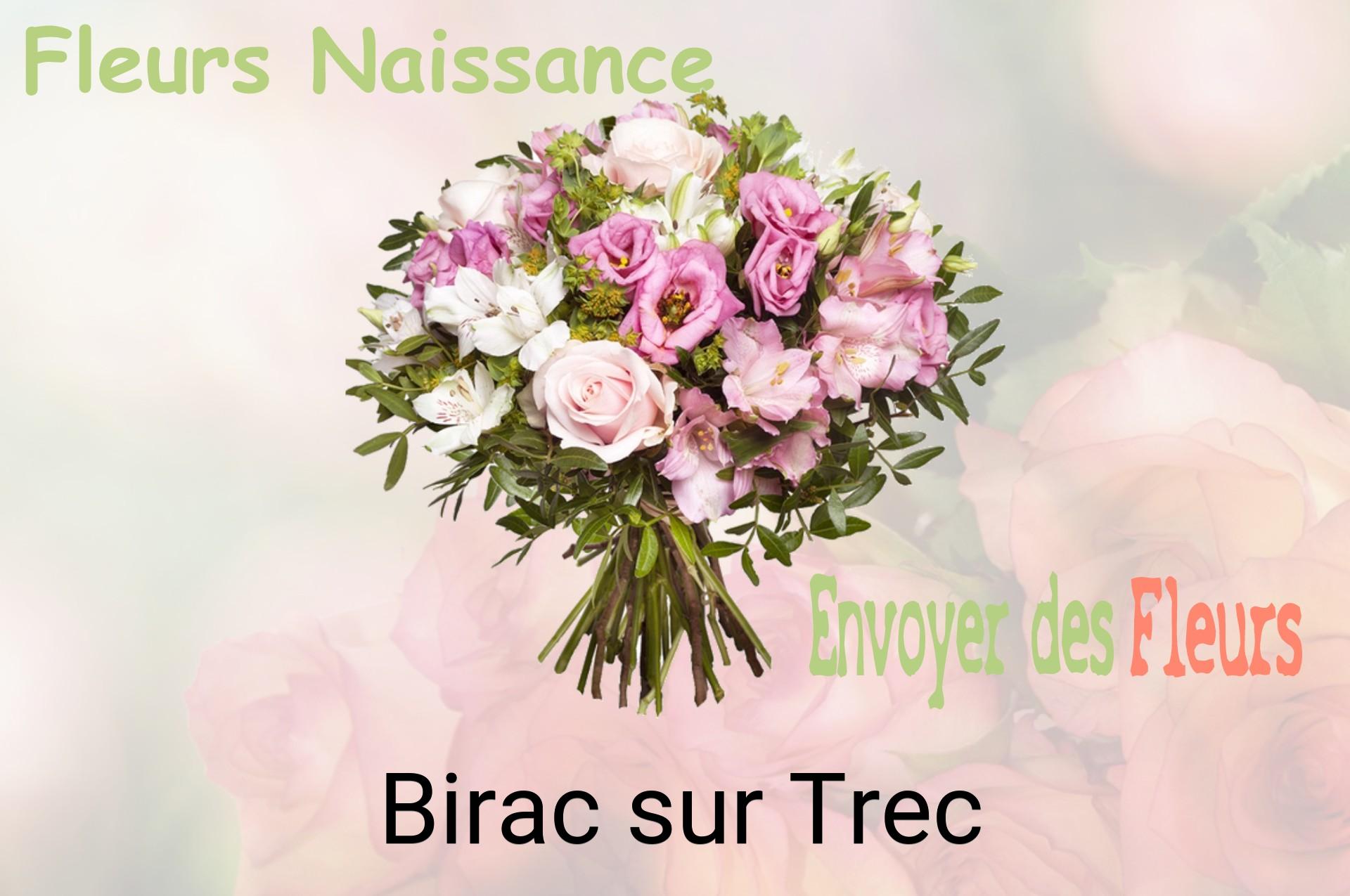 Bouquet de fleurs de naissance livré à Birac-sur-Trec